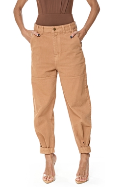 Calça Algodão Bege