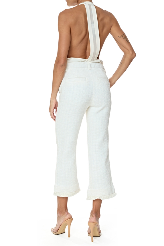 Calça Algodão Branco - DG76398 Animale