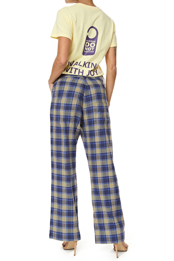 Calça Algodão Estampado - DG76121 Mixed