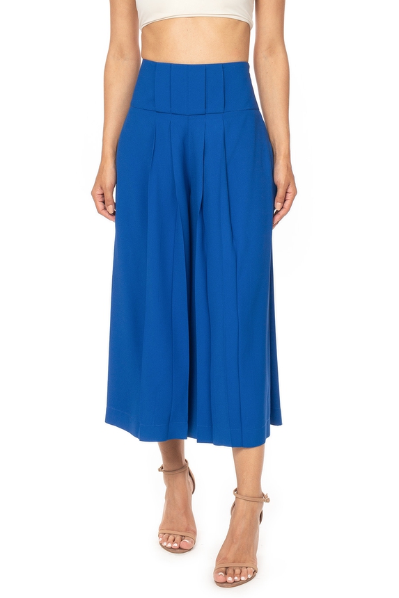 Calça Crepe Azul - DG71310 Sophia Hegg