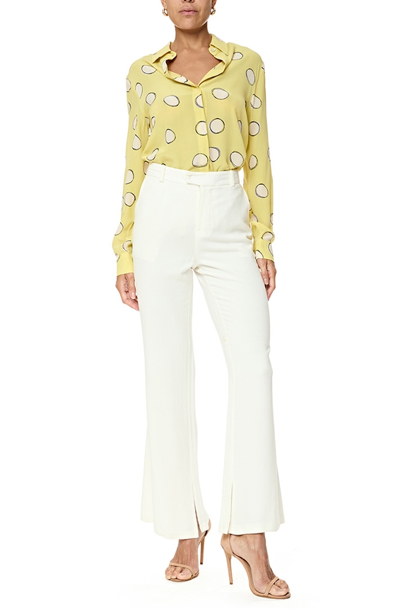 Calça Crepe Bege - DG76859 Tufi Duek