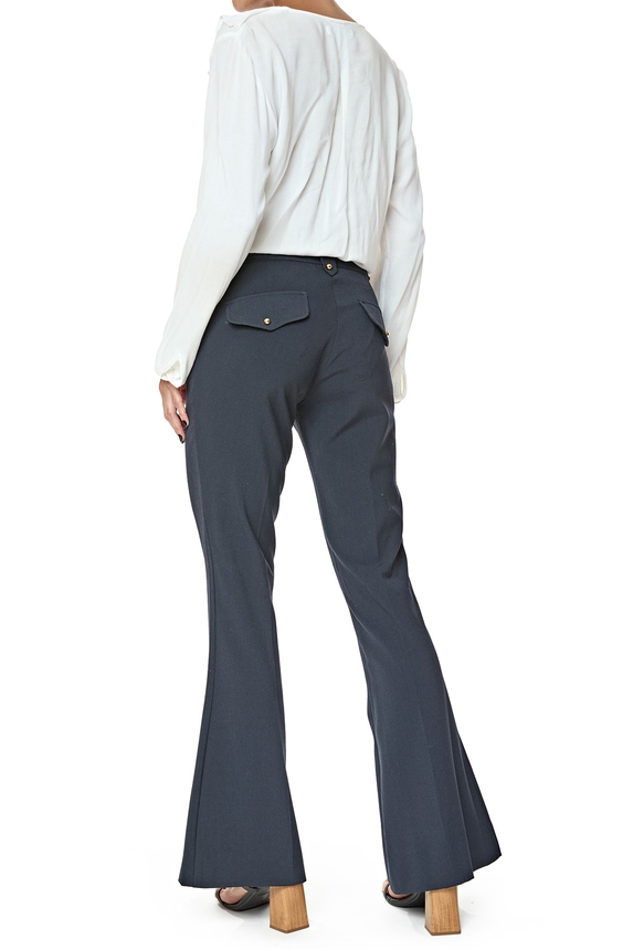 Calça Crepe Preto - DG76463 Siberian