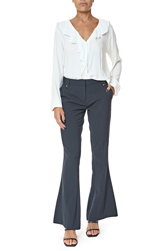 Calça Crepe Preto - DG76463 Siberian