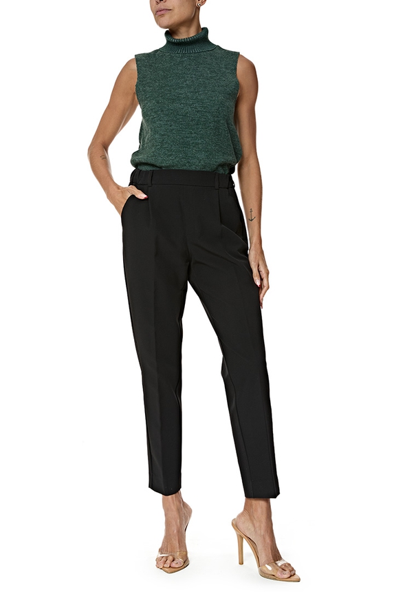 Calça Crepe Preto - DG76955 Zara