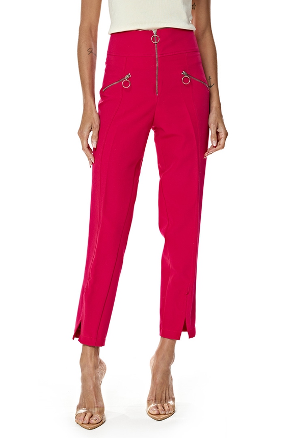 Calça Crepe Rosa - DG76947 Curadoria Dress & Go