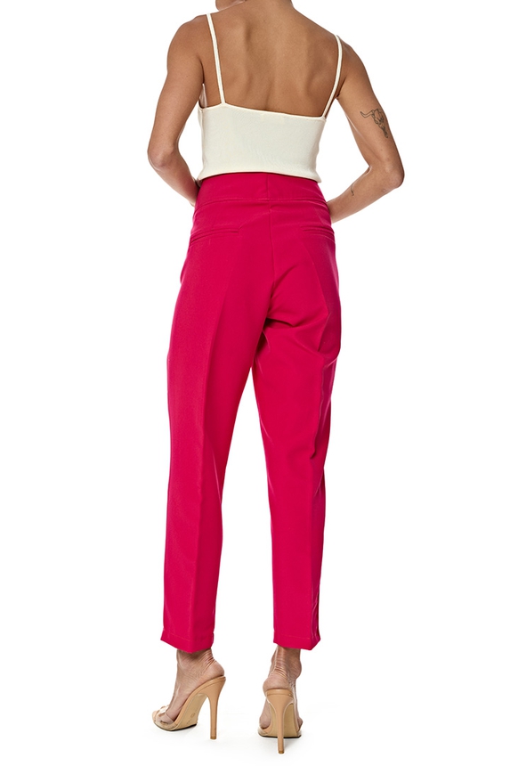 Calça Crepe Rosa - DG76947 Curadoria Dress & Go