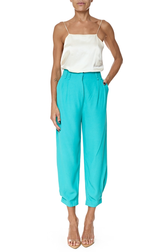 Calça Crepe Verde - DG76331 Nati Vozza ByNV