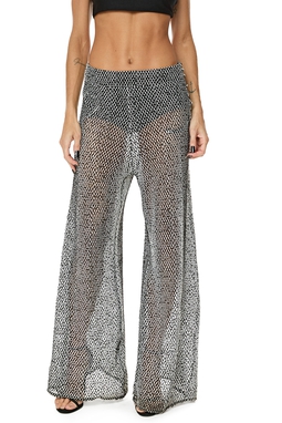 Calça Crochê Estampado