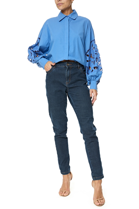 Calça Jeans Azul - DG76115 Curadoria Dress & Go