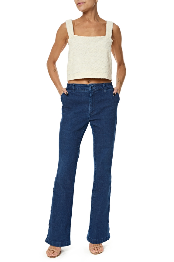 Calça Jeans Azul - DG76117 Curadoria Dress & Go