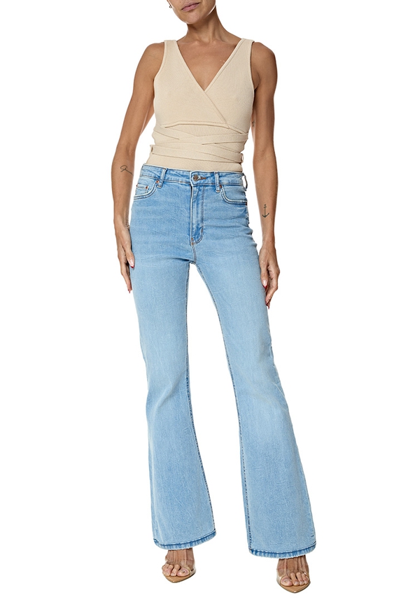Calça Jeans Azul - DG77048 Zara
