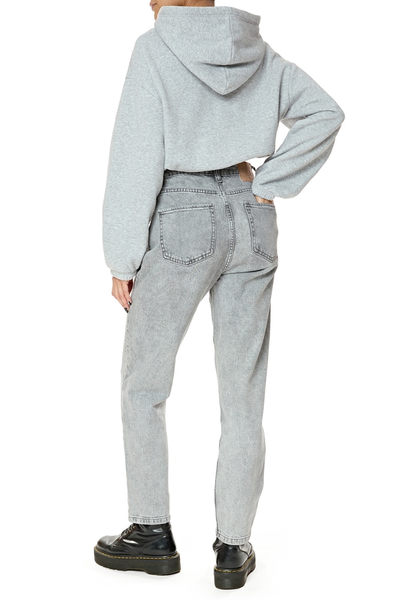 Calça Jeans Cinza - DG76124 Zara