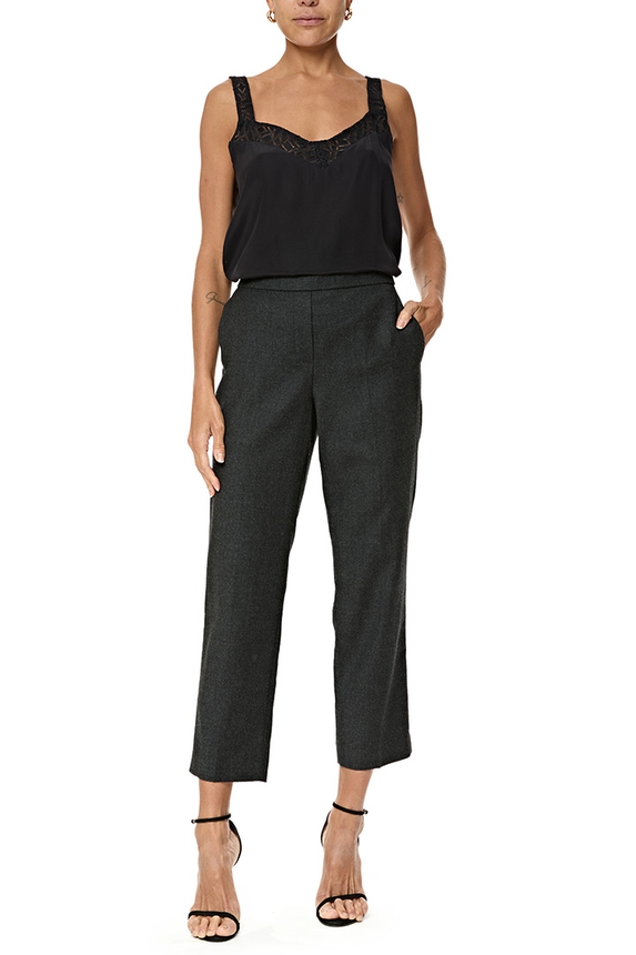 Calça Lã Cinza - DG76852 Theory