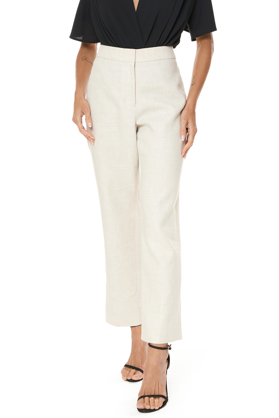 Calça Linho Bege - DG76000 J.Crew