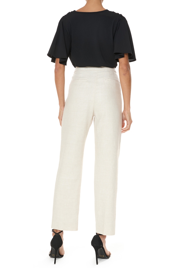 Calça Linho Bege - DG76000 J.Crew