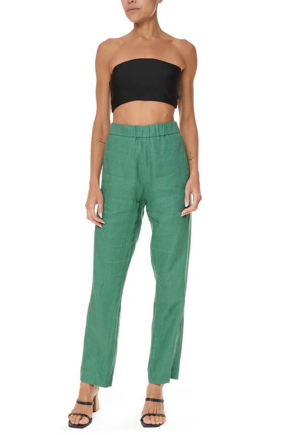 Calça Linho Verde - DG76029 Souq