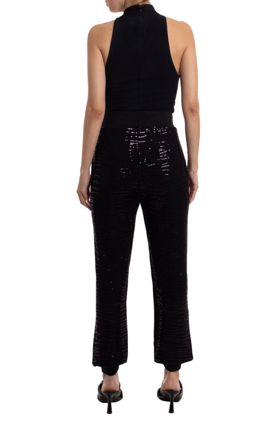 Calça Moletom Preto - DG76708 Animale