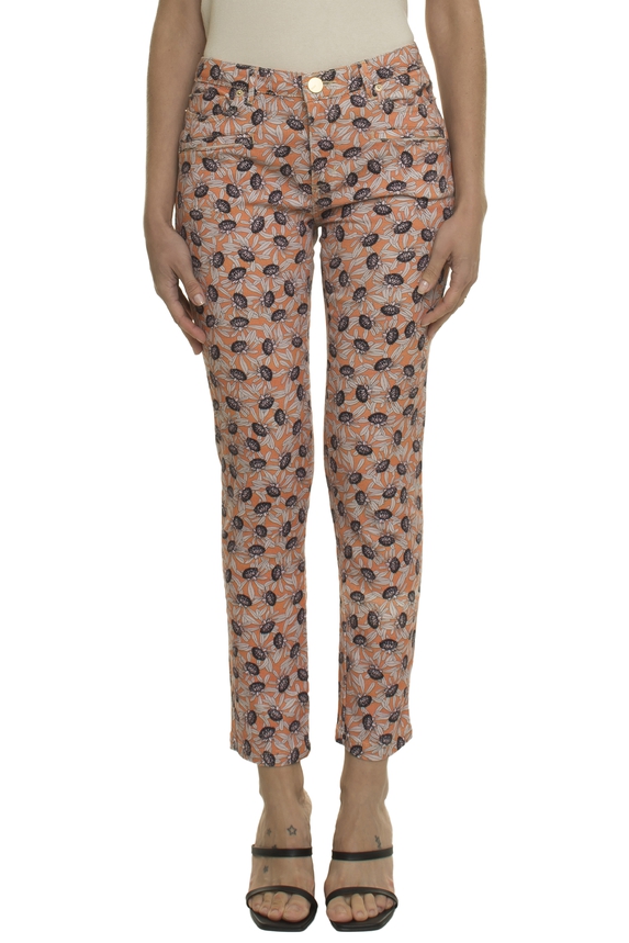Calça Reta Algodão Estampado - DG20376 Animale