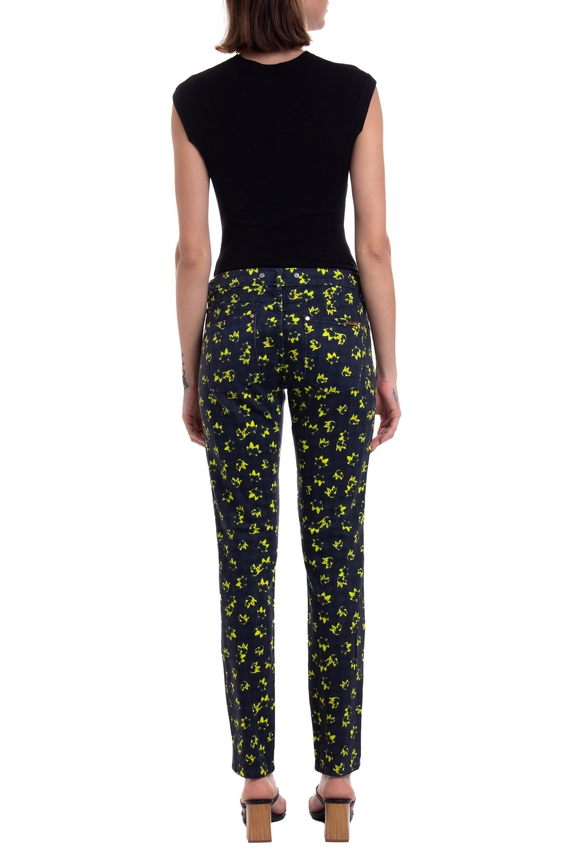 Calça Reta Algodão Estampado - DG28019 Animale