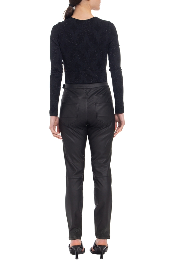 Calça Reta Jeans Preto - DG19515 Animale