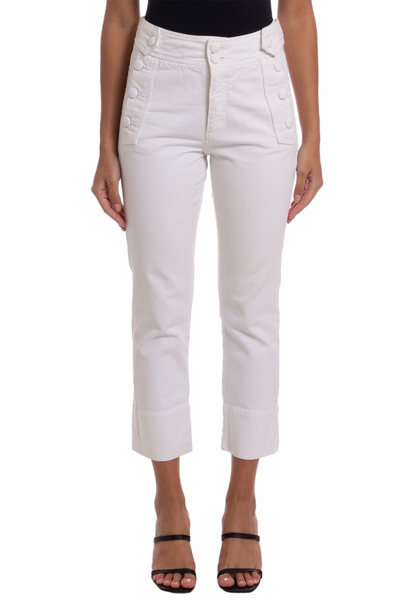 Calça Skinny Algodão Branco - DG25292 Animale