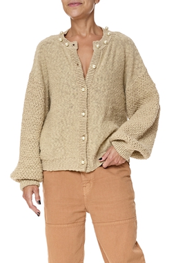 Cardigan Tricot Bege