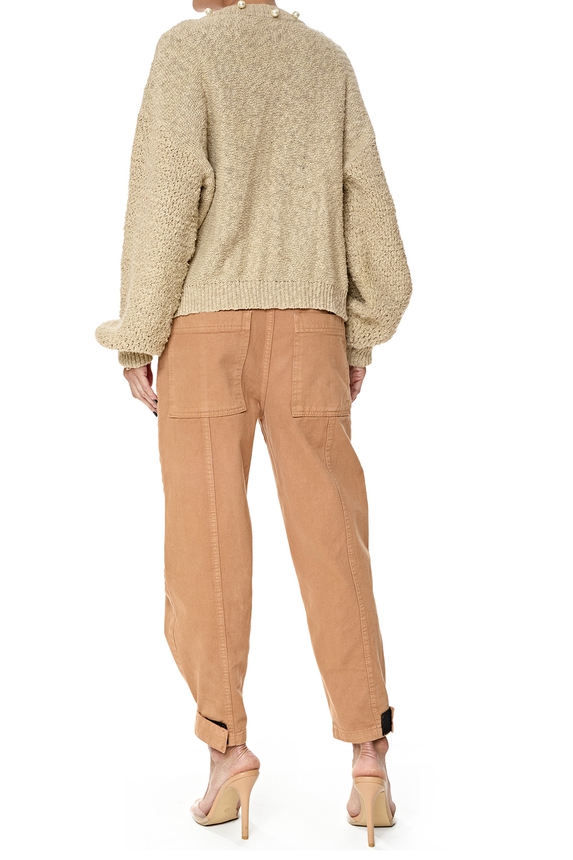 Cardigan Tricot Bege - DG76656 B/Yourself