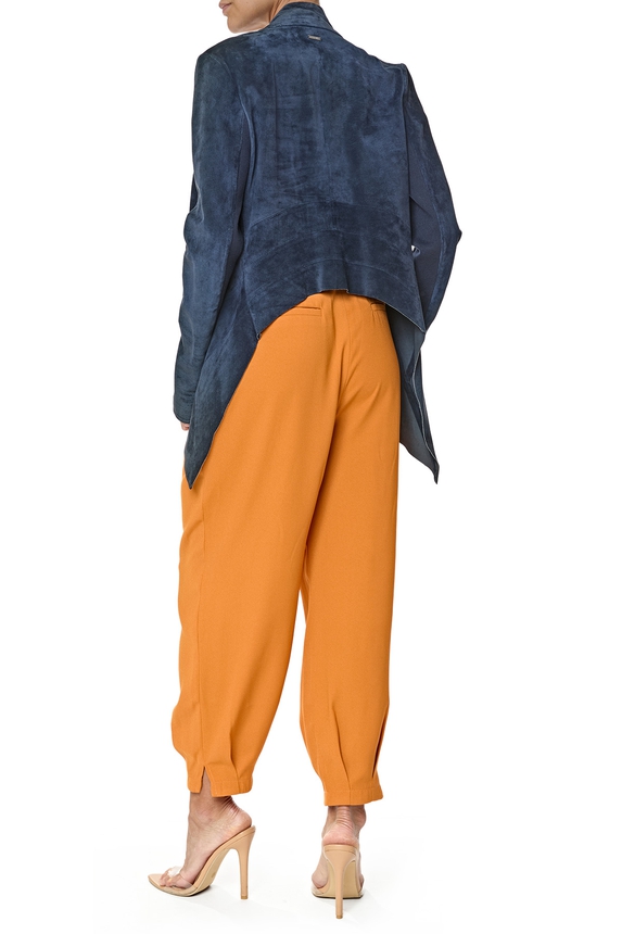 Casaco Couro Azul - DG76604 Le Lis Blanc