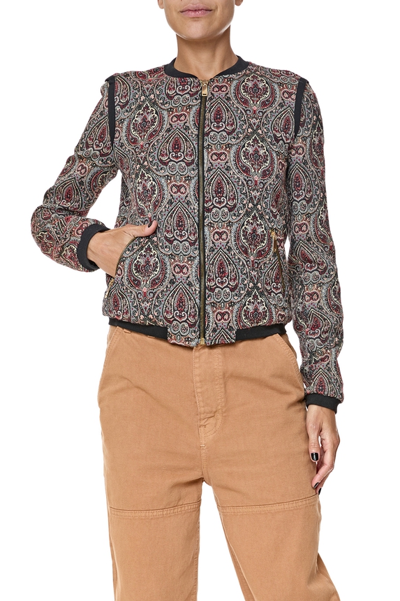 Casaco Jacquard Estampado - DG76653 Zara