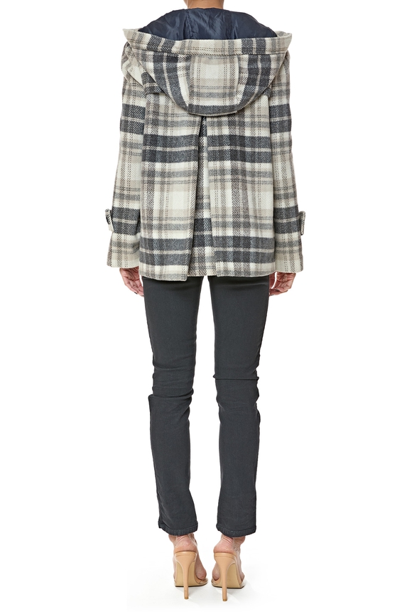 Casaco Lã Estampado - DG76461 Zara