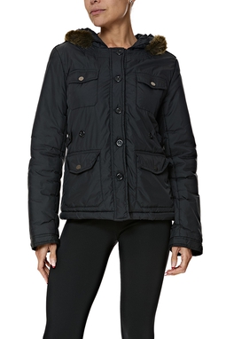Casaco Nylon Preto