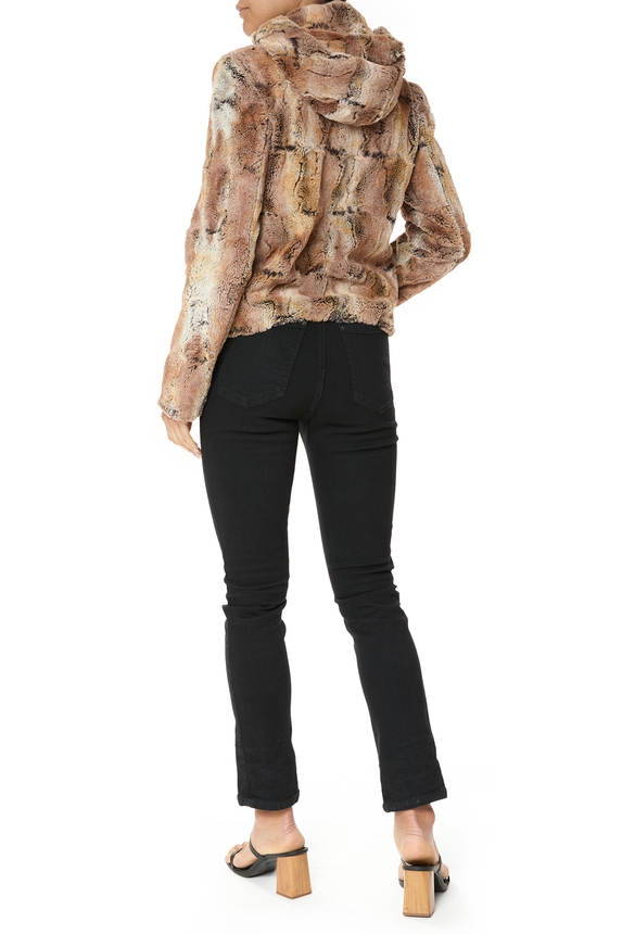 Casaco Pelo Fake Estampado - DG75901 trf