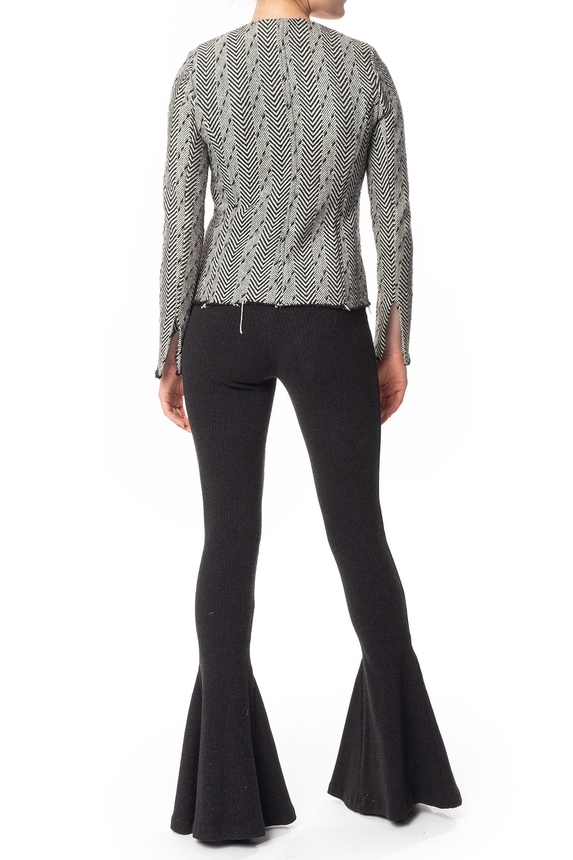 Casaco Tweed Estampado - DG51873 j.chermann