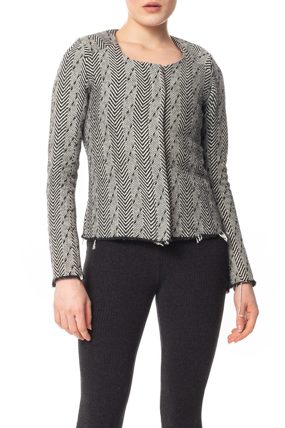 Casaco Tweed Estampado - DG51873 j.chermann