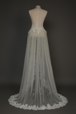 Cauda De Noiva Tule Branco