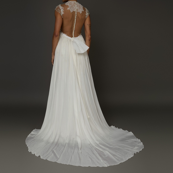 Cauda Vestido Vannes - DG53939 Carol Hungria