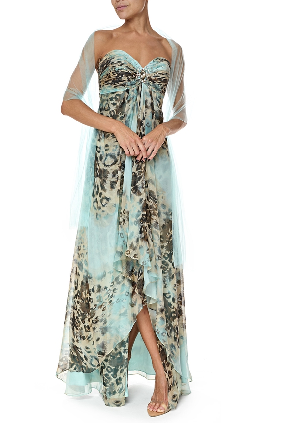 Cinto Tule Azul - DG55116 Curadoria Dress & Go