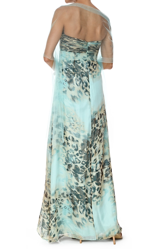 Cinto Tule Azul - DG55116 Curadoria Dress & Go