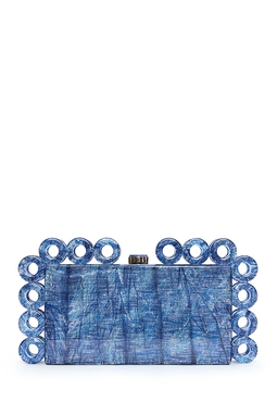 Clutch Acrílico Azul