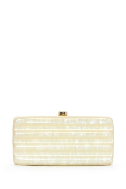 Clutch Acrílico Bege