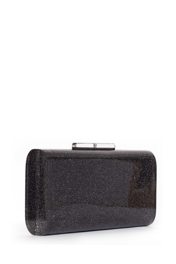 Clutch Acrílico Preto - DG63041 Curadoria Dress & Go