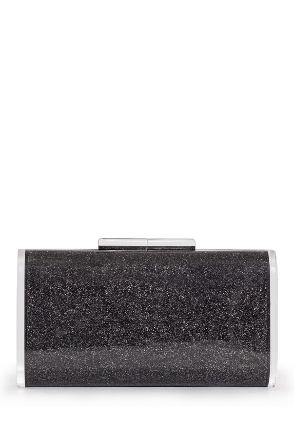 Clutch Acrílico Preto - DG63041 Curadoria Dress & Go