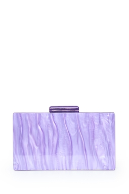 Clutch Acrílico Roxo