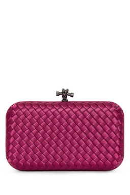 Clutch Cetim Roxo