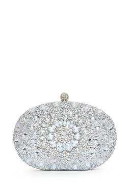 Clutch Lurex Prata