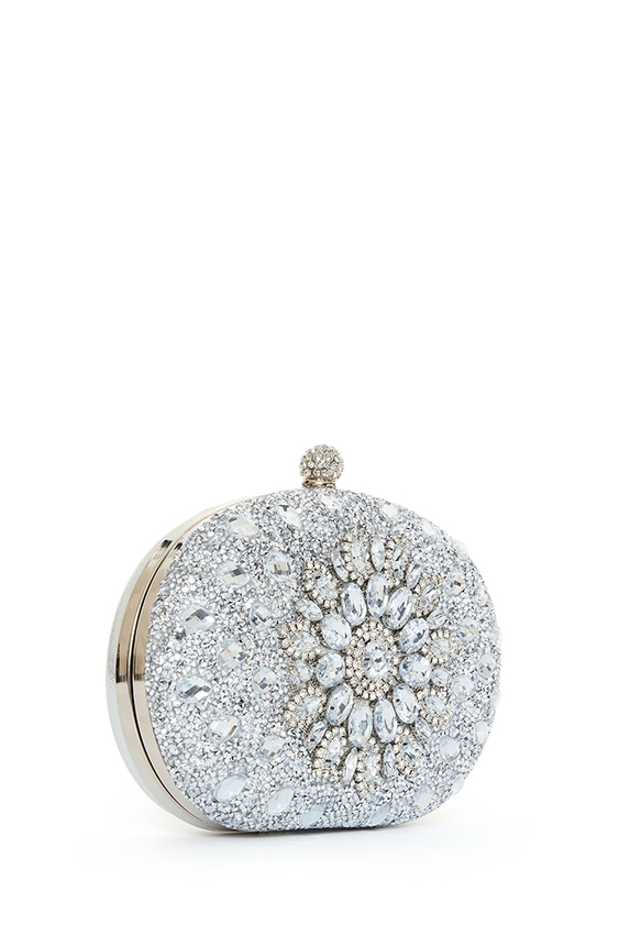 Clutch Lurex Prata - DG76834 Curadoria Dress & Go
