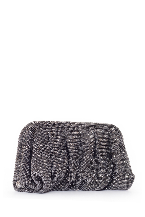 Clutch Metal Cinza - DG55063 Curadoria Dress & Go