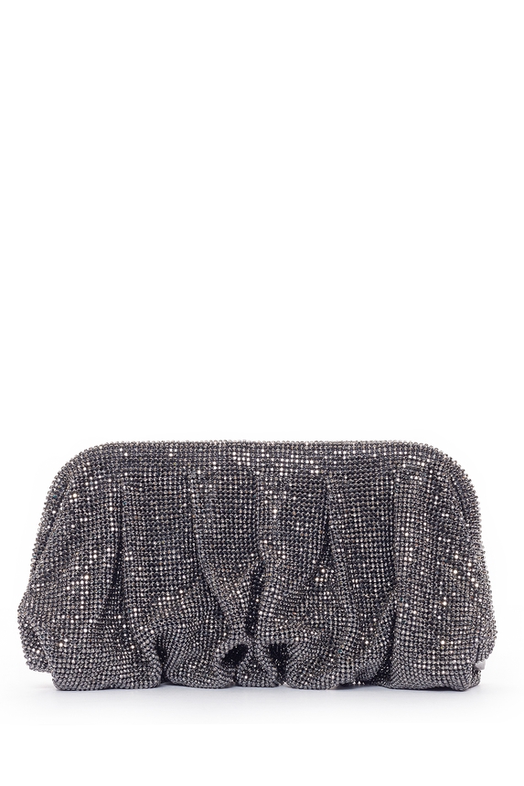 Clutch Metal Cinza - DG55063 Curadoria Dress & Go