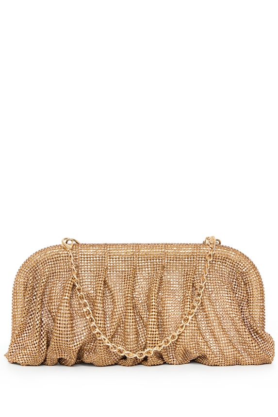 Clutch Metal Dourado - DG55055 Curadoria Dress & Go