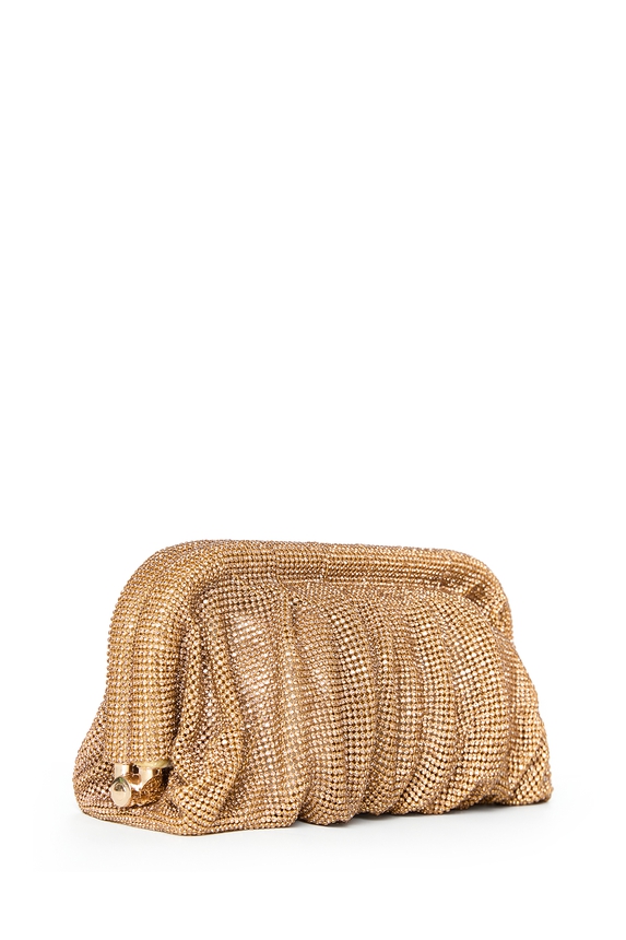 Clutch Metal Dourado - DG55055 Curadoria Dress & Go